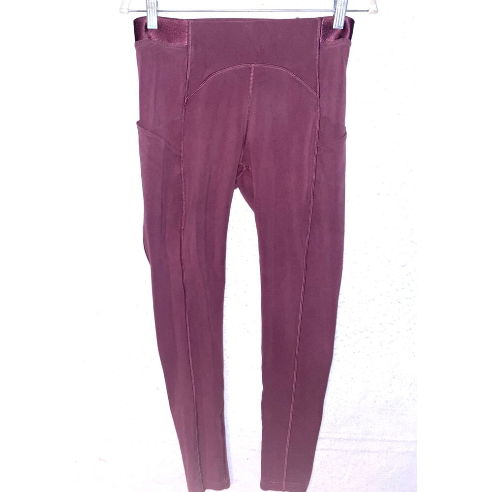 The North Face Womens Leggings Size M Purple Pink Workout Activewear Pants